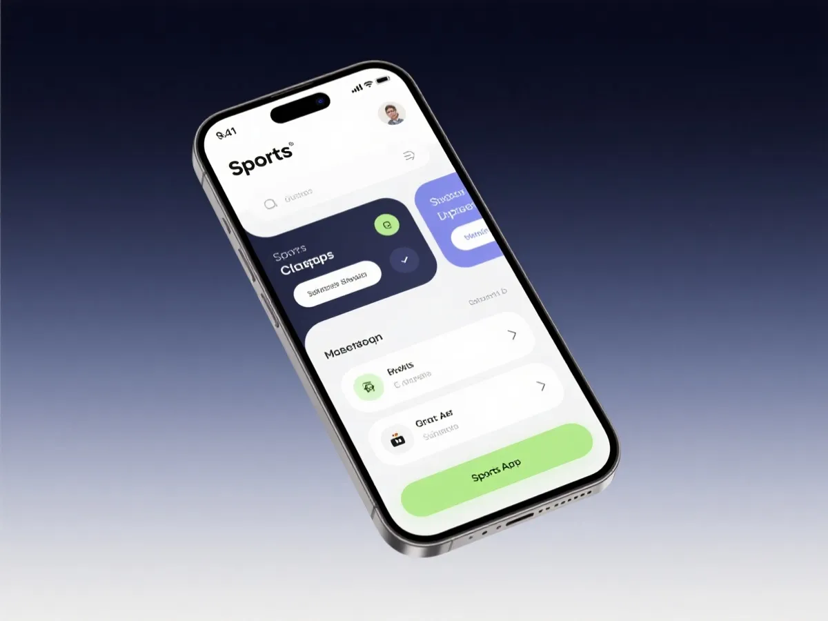 乐竞体育APP 应用界面示意图