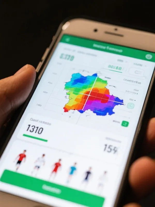 赛事数据分析界面