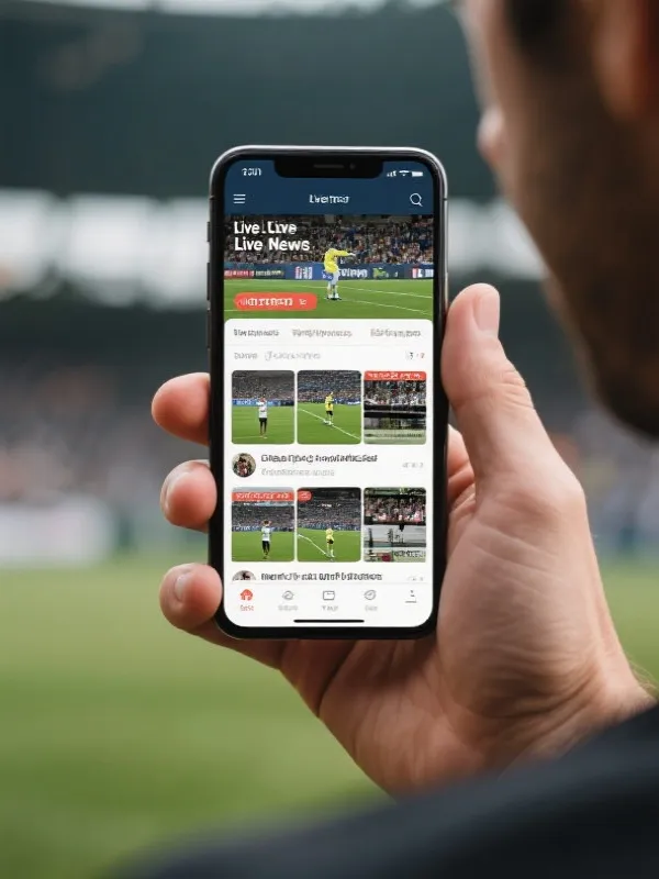 体育资讯阅读界面